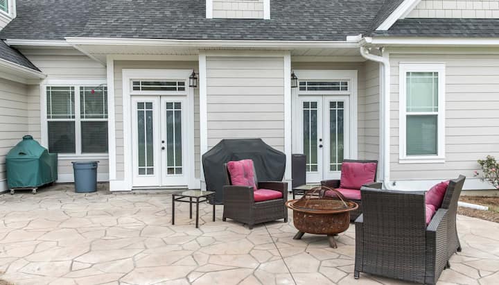 Create a Beautiful Stamped Concrete Patio in Janesville, Wisconsin